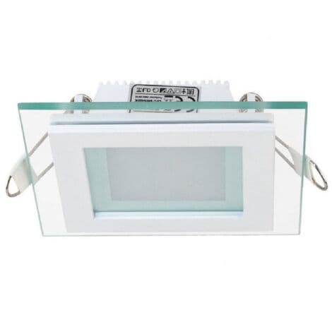 LED-panel Slim Infälld Glasram 9 W CCT Tre Ljusfärger P-94e-q3c