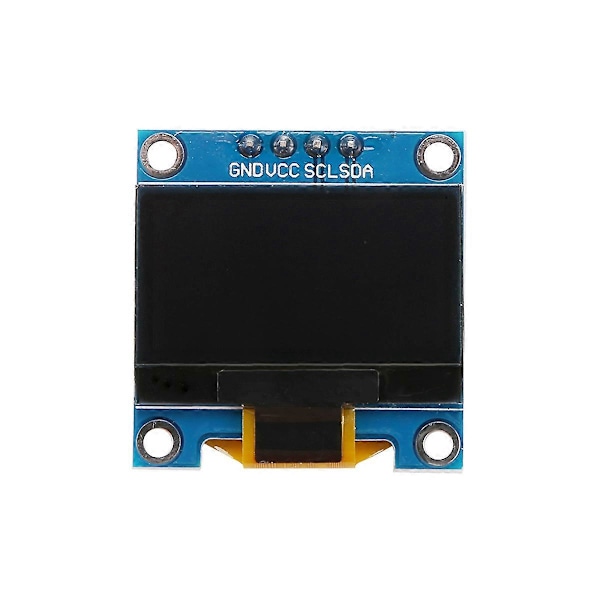 0,96 tum IIC I2C Seriell GND 128X64 OLED LCD LED Display Modul SSD1306 för Arduino Kit
