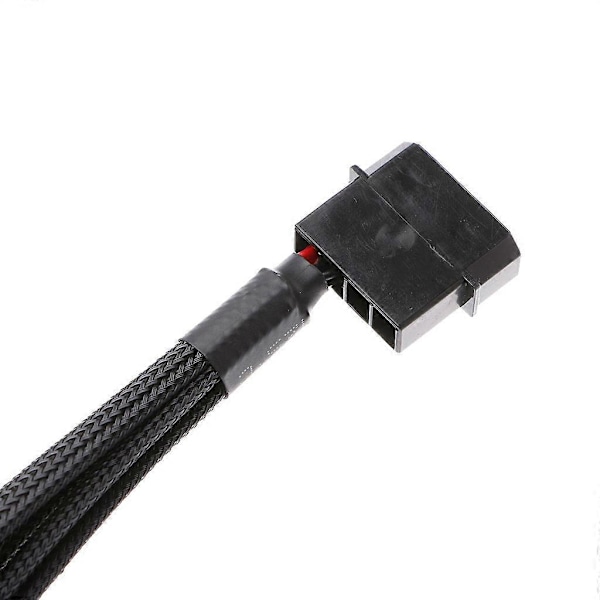 Y-jakaja 4x 3-Pin/4-Pin PWM-tuulettimen kaapeli 4-Pin Molex -liittimeen CPU 3P 4P -virtakaapeli