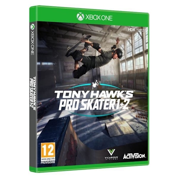 Tony Hawk's Pro Skater 1 + 2 Xbox One-spel (Xbox Series X-uppgradering tillgänglig) Vit
