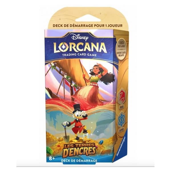 Deck S3 Starterpakke - Vaiana og Anders And