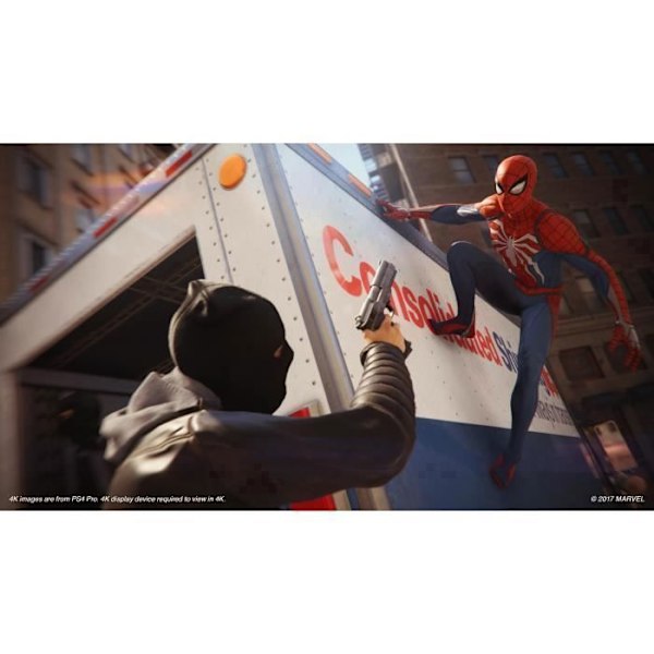 Marvels årets Spider-Man-spil PS4 Vit