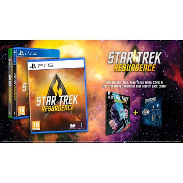 PS5-peli - Star Trek Resurgence - Seikkailu - Boxed - Ennakkotilausbonus Vit