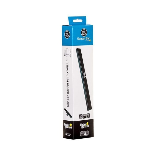 Wiimote detektionsbjælke - Under Control - kablet - 10 LEDS - Sort