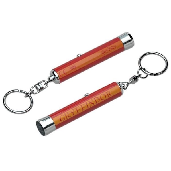 Avainlenkki - Harry Potter - Mini projektori - Gryffindorin cresti - Punainen - Lapsille Klare farver til Gryffindors kappe