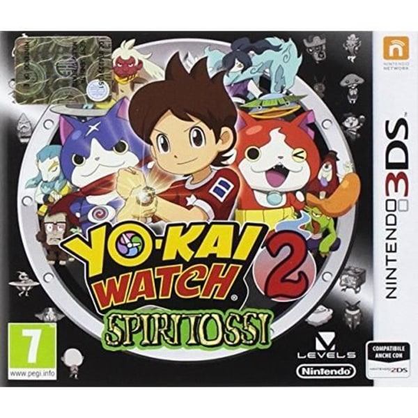 Rollespil - Nintendo - Yo-Kai Watch 2: Bony Spirits - 3DS platform - Multiplayer mode - PEGI 7+