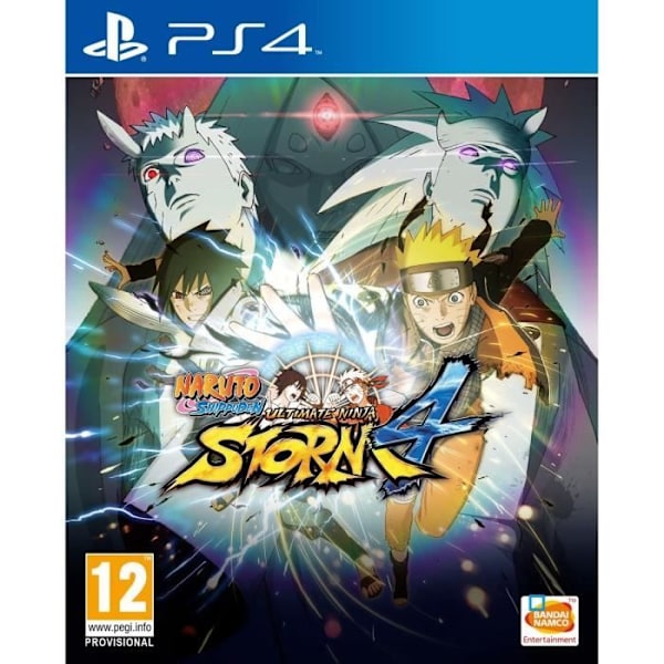 Naruto Storm 4 PS4-spel Vit