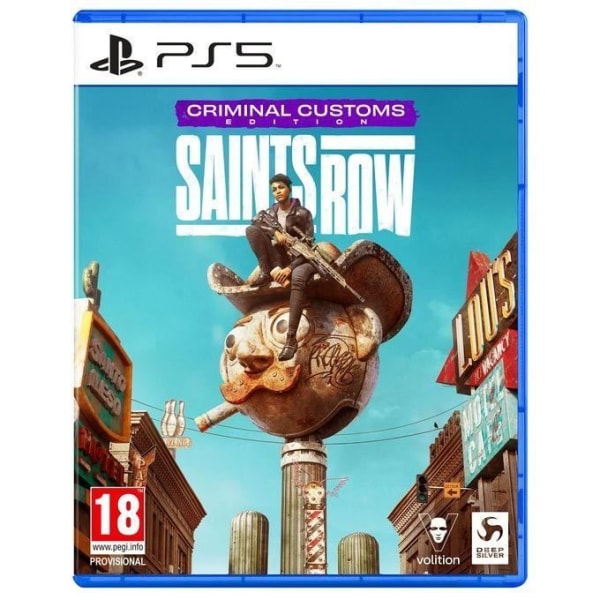 TV-spel - DEEP SILVER - Saints Row Criminal Customs Edition - Svart - Vuxen - Blandat
