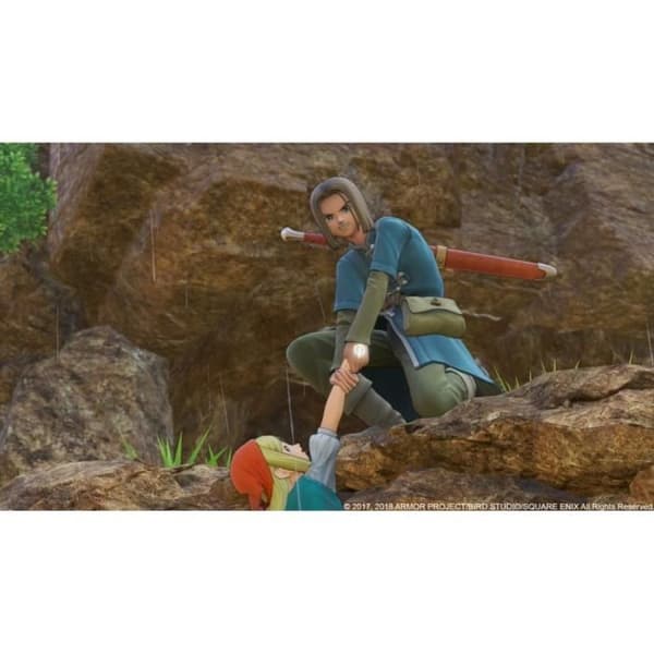Dragon Quest XI Destiny Fighters PS4-spel Vit