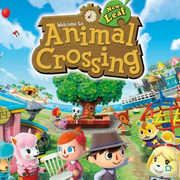 Simulering - Nintendo - Animal Crossing: New Leaf - 3DS - Boxad - tysk import
