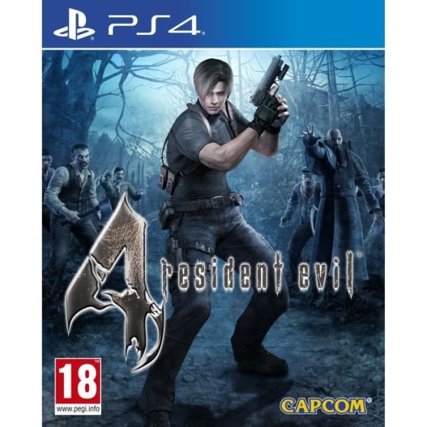 Videospil - Capcom - Resident Evil 4 Remastered - PS4 - 1-2 spillere - Standard Edition