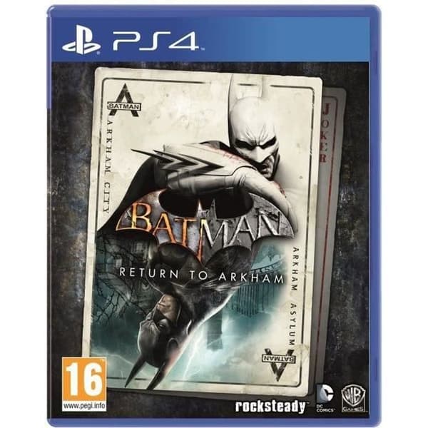 Batman: Paluu Arkham PS4-peli Hvid