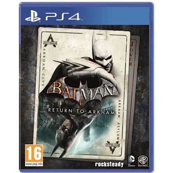 Batman: Return to Arkham PS4 Spil Hvid