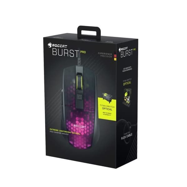 ROCCAT BURST PRO -pelihiiri - musta