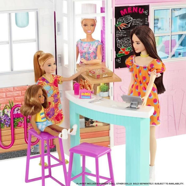 Barbie – Barbierestaurang + docka