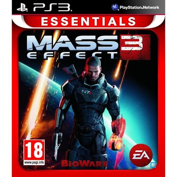 MASS EFFECT 3 ESSENTIALS / PSP-konsolspel