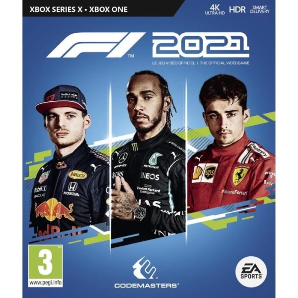 F1 2021 Xbox One och Xbox Series X-spel