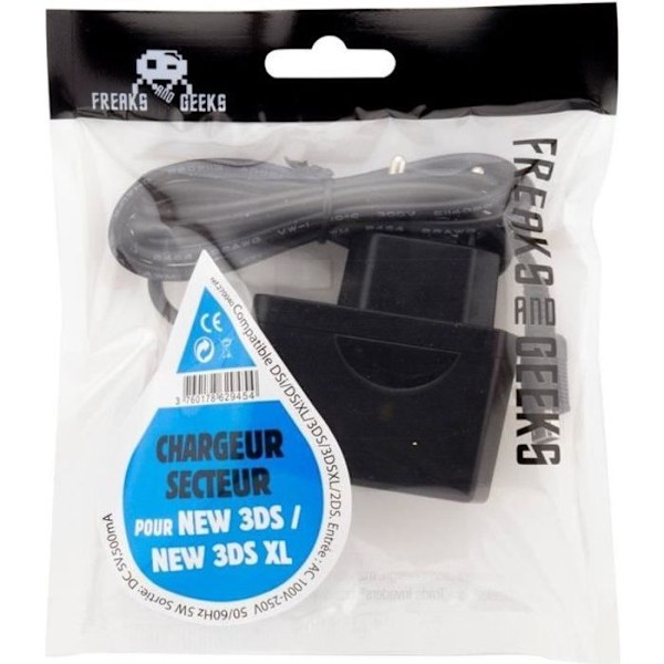 Netoplader til New3DS/New3DSXL/Dsi/DSiXL/3DS/3DSXL/2DS 1m
