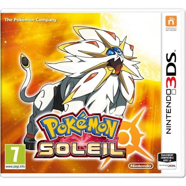 Pokemon Sun 3DS-spel Vit