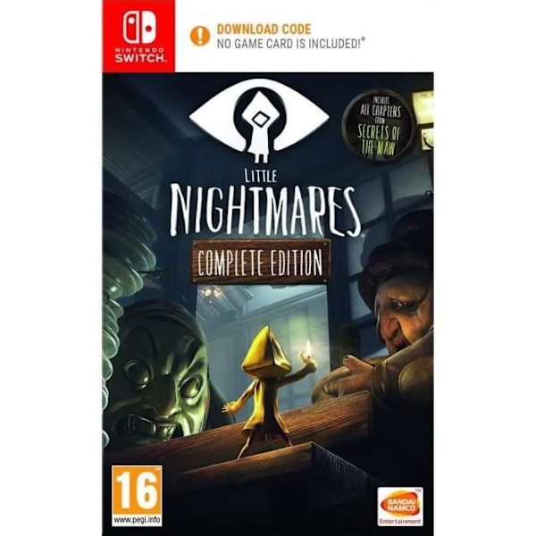 Little Nightmares Complete Edition Nintendo Switch Game - Kode i en kasse