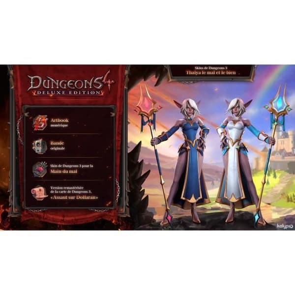Dungeons 4 - Nintendo Switch Spil - Deluxe Udgave