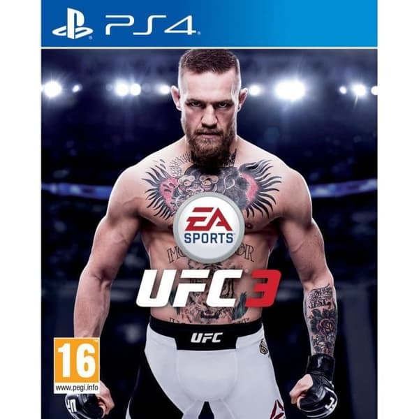 EA Sports UFC 3 PS4-spel Vit