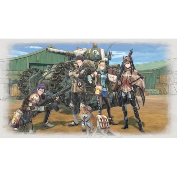 Valkyria Chronicles 4 Switch Game Vit
