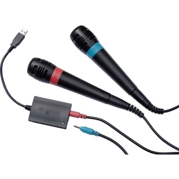Micros Singstar langalliset - Sony - Singstar - Musta - Käytetty - PS2/PS3 Svart