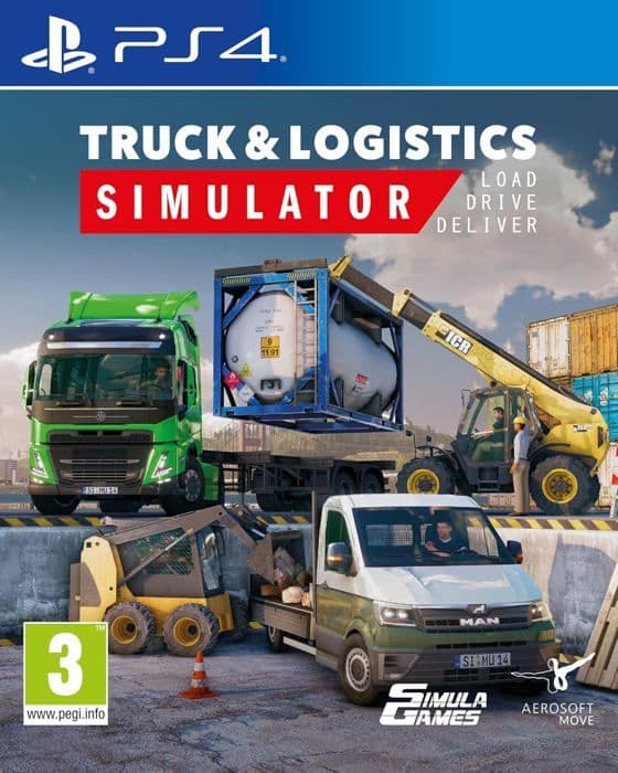 PS4-spil - AEROSOFT - Truck and Logistics Simulator - Importversion - Spillbar på fransk - Simulation