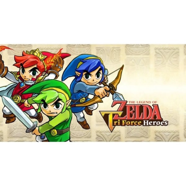 The Legend of Zelda: Tri Force Heroes (3DS) - Engelsk import