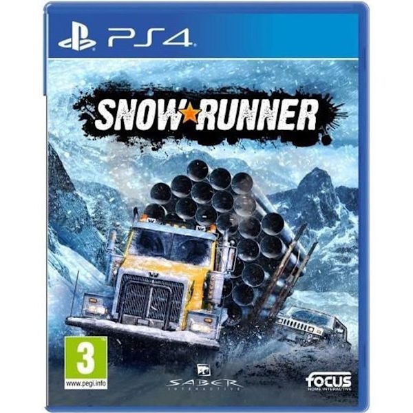 SnowRunner PS4 -peli Vit