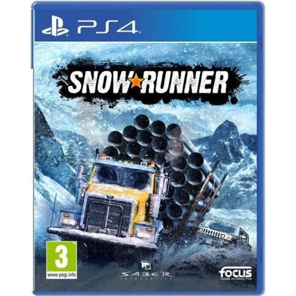 SnowRunner PS4-spel