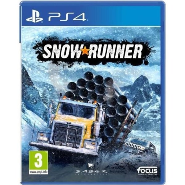 SnowRunner PS4-spil Vit