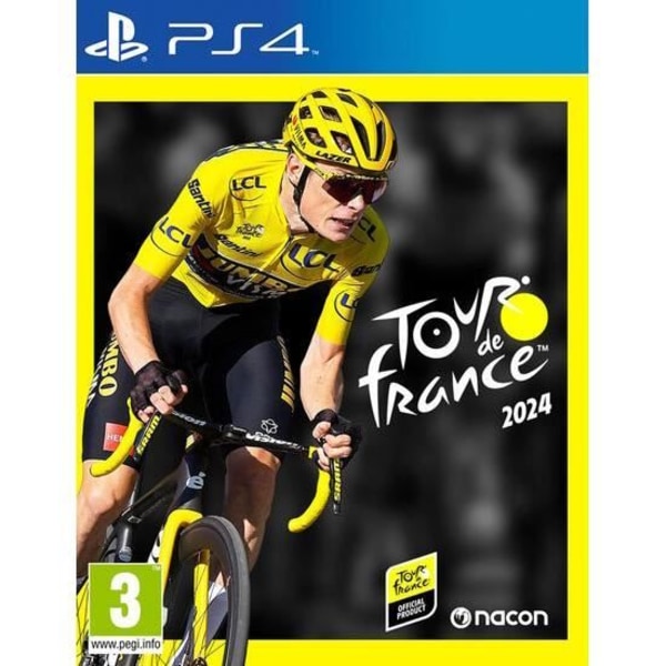 Tour De France 2024 simuleringsspel - PS4 - Flerspelarläge för upp till 6 spelare