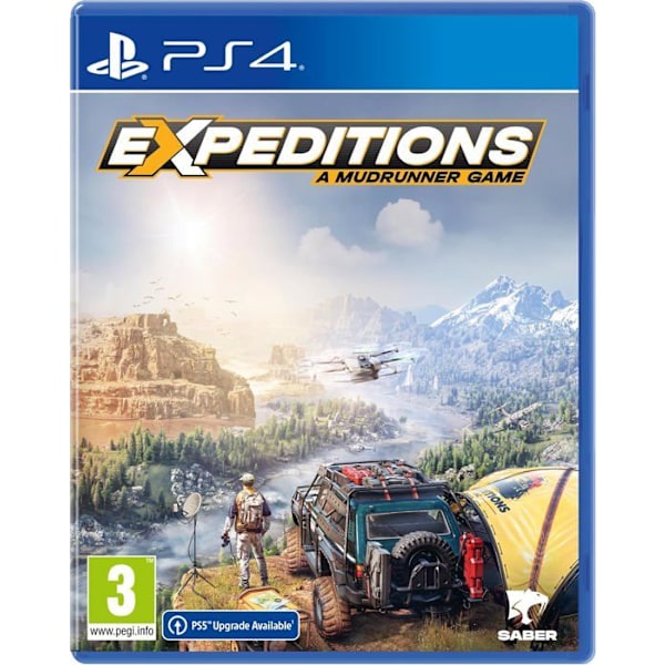 PS4-spil - Expeditions: A MudRunner Game - Importversion - Spilbart på fransk - 1 spiller - Simulation