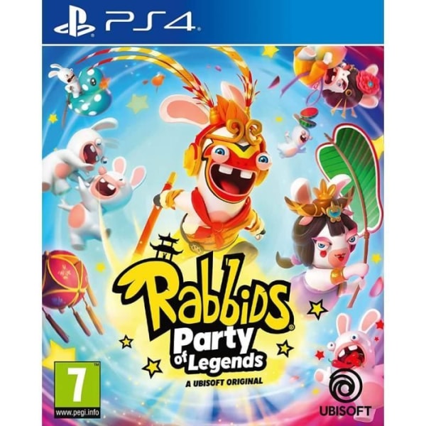 Videospil - UBISOFT - RABBIDS: PARTY OF LEGENDS - Eventyr - Multiplayer - Nintendo Switch