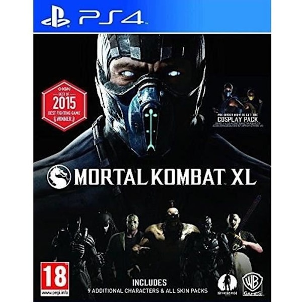 TV-spel - Mortal Kombat - Mortal Kombat XL - PS4 - Standard Edition - 1-2 spelare