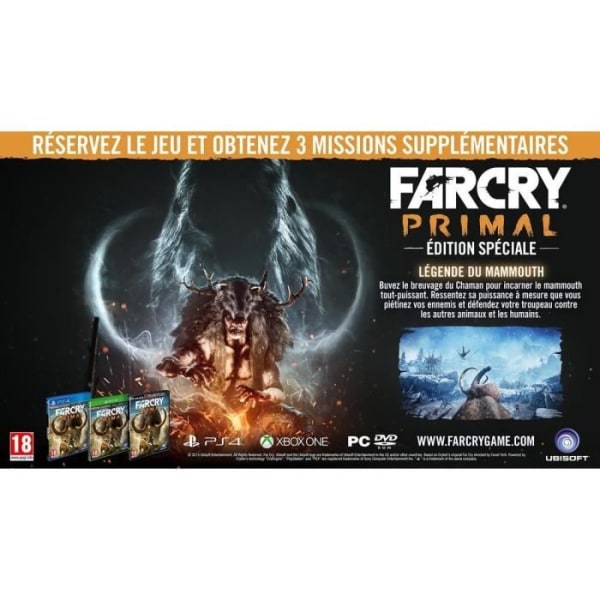 Far Cry Primal PS4-spel