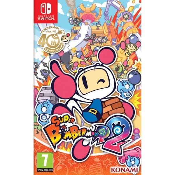 Super Bomberman R2 - Nintendo Switch -peli Blå