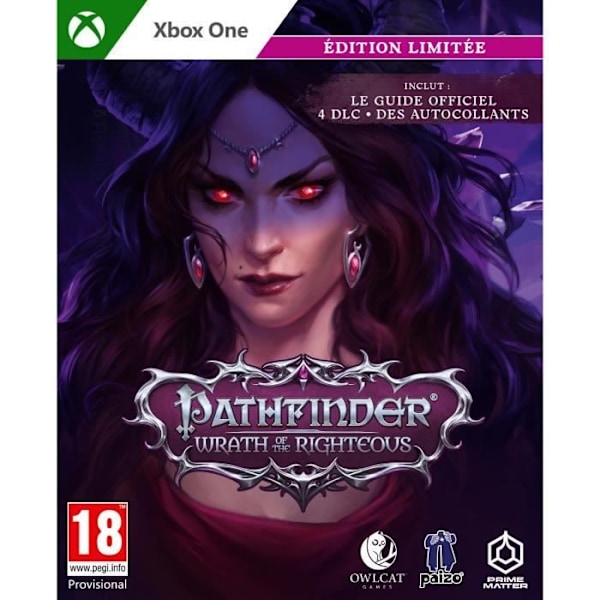 Pathfinder: Wrath of the Righteous - Xbox One-spil i begrænset udgave