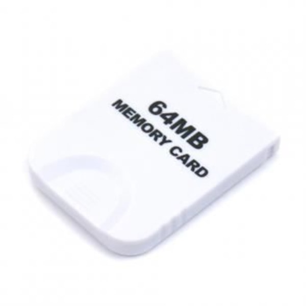 Nintendo GameCube/Wii Minneskort - SUBTEL - 64 MB - Vit