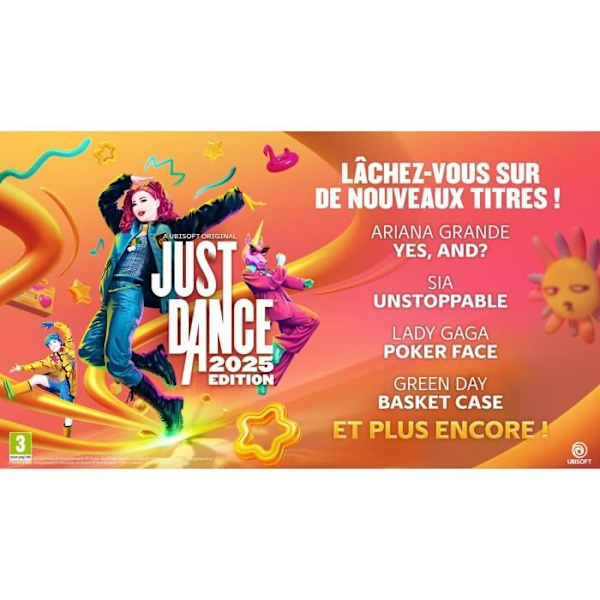 Just Dance 2025 - Nintendo Switch -peli - Code In A Box