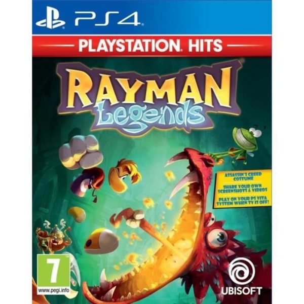 Rayman Legends Playstation HITS PS4-spel Vit