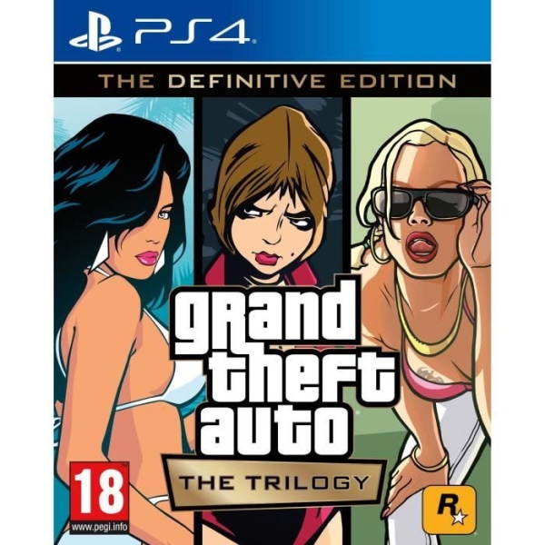 GTA THE TRILOGY - The Definitive Edition PS4-spel