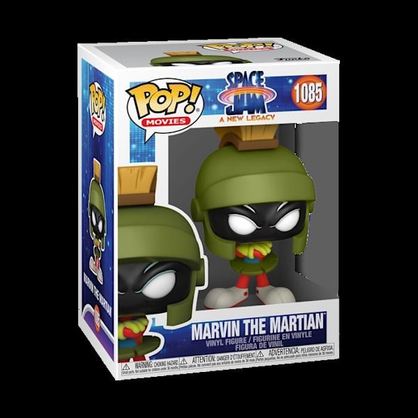 POP Space Jam 2 Marvin the Martian figur - - - Ocio Stock svart