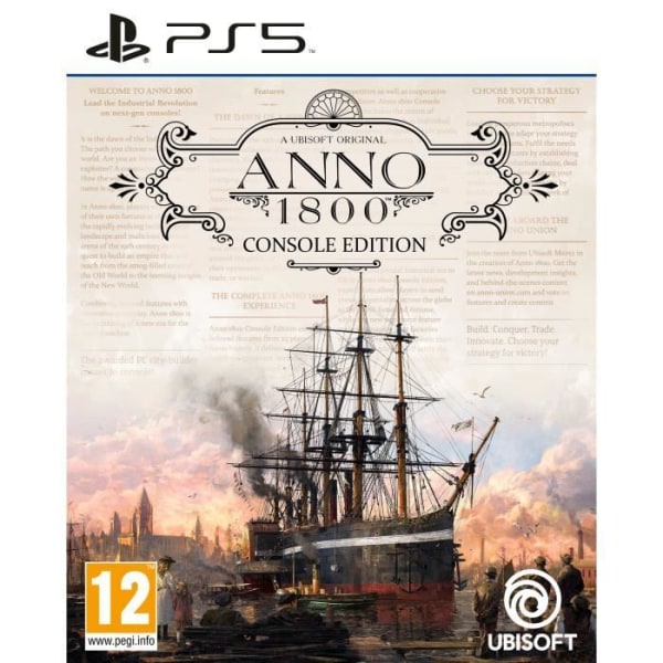 ANNO 1800 EDITION PS5 SPELKONSOL Vit