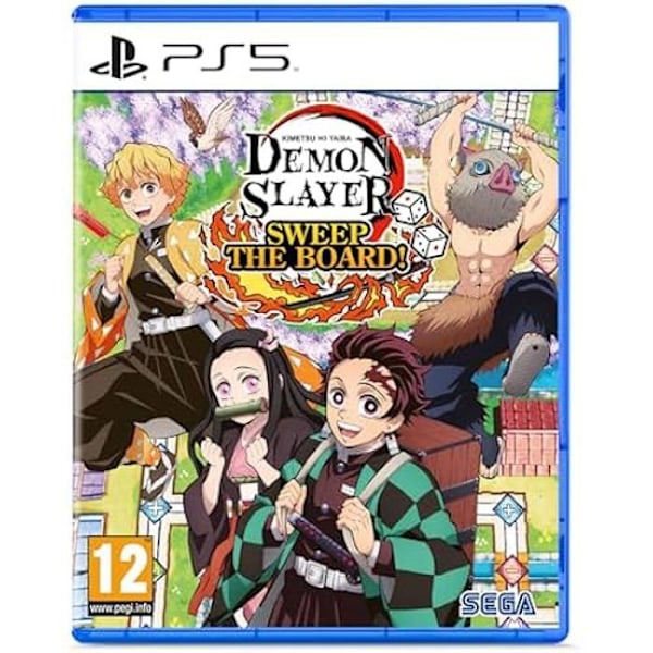 Bordspil - Demon Slayer - Kimetsu no Yaiba - Version PS5 - Eventyr - 12+ - Forskellige minispil