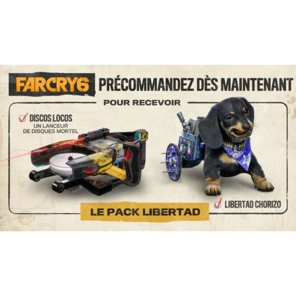 PS5-spel - Far Cry 6 - Äventyr - Anton Castillo - Diego - Gratis Yara Vit