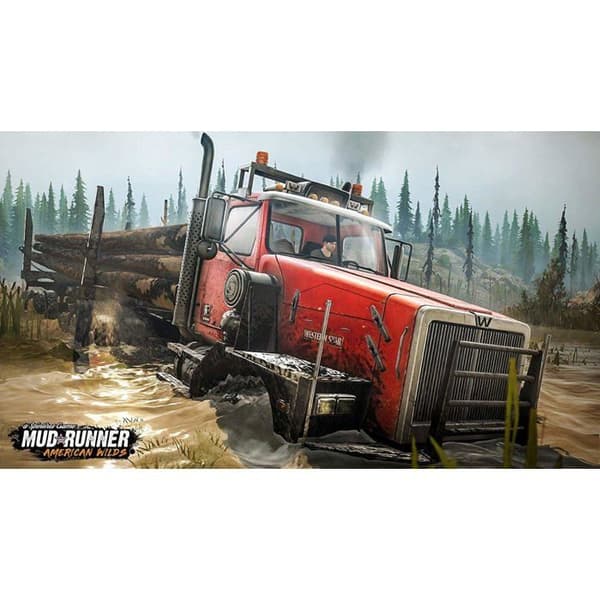 Xbox One - SIMULAATIOPeli - FOCUS HOME INTERACTIVE - Spintires: MudRunner - Amerikkalaiset villimaat - Englanti