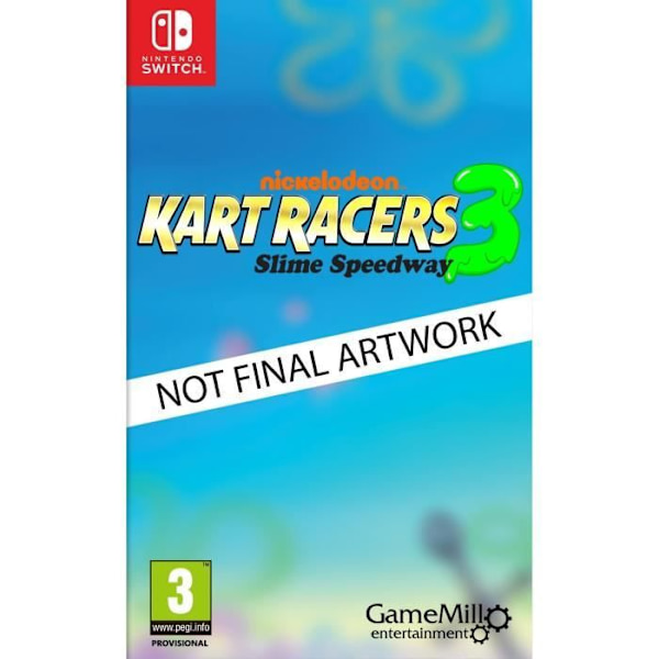 Nickelodeon Kart Racer 3 Slime Speedway Switch-spil